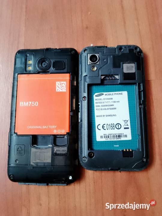 Dwa uzywane smartfony IMPERIUS i Samsung Stąporków