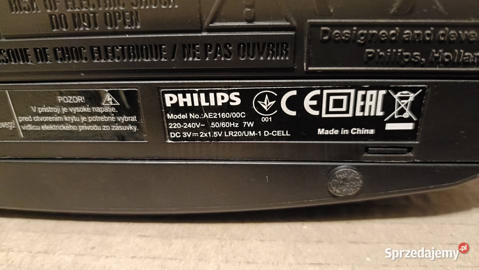 PHILIPS AE2160 Radyjko Poznań sprzedam