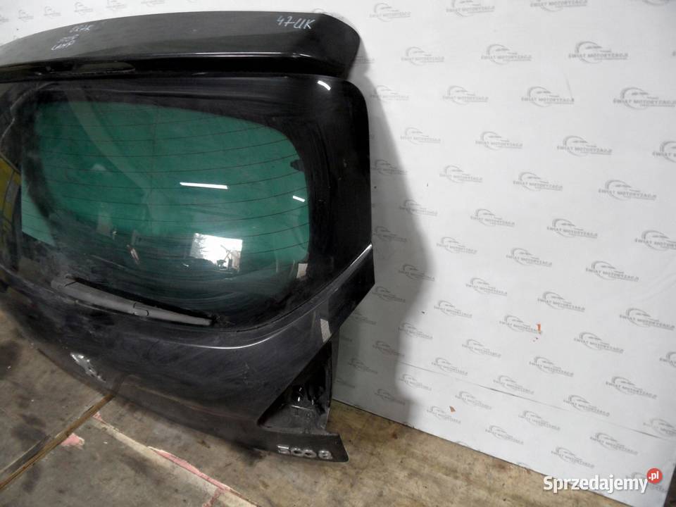 PEUGEOT 3008 I 12r klapa tył sprzedam