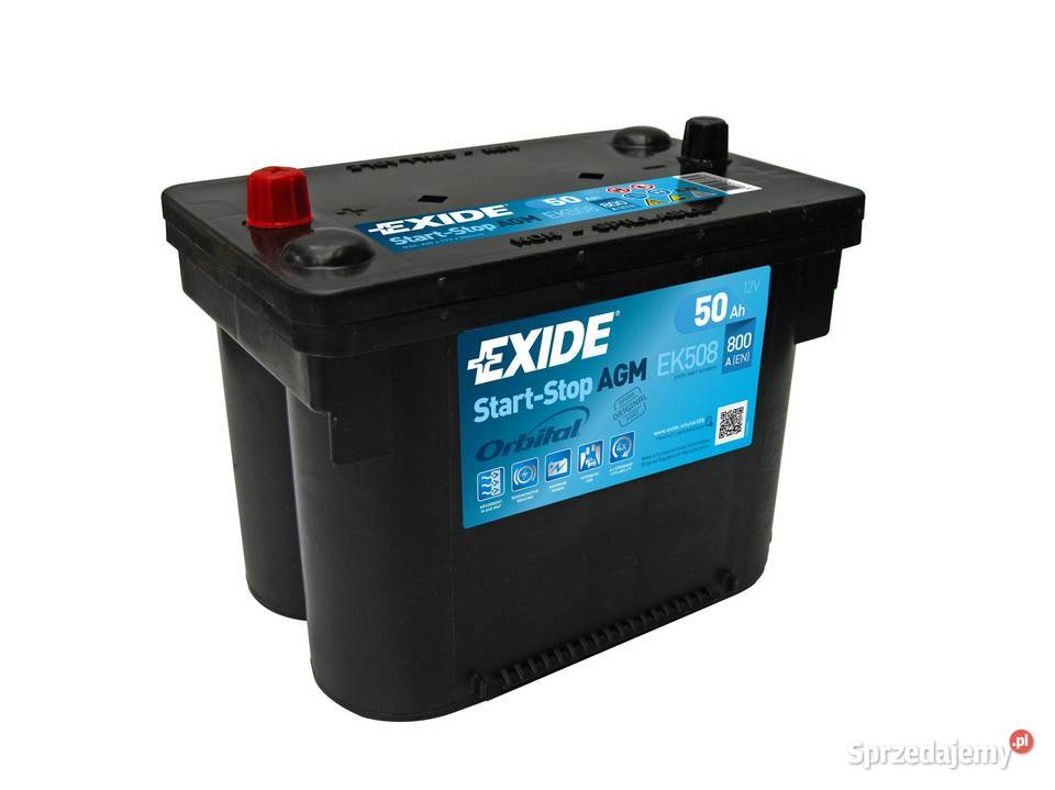 Akumulator Exide Orbital AGM 50Ah 800A mazowieckie