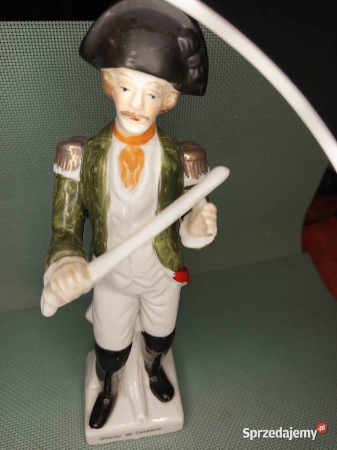 Figurka porcelana żołnierz oficer kawalerii Warszawa sprzedam