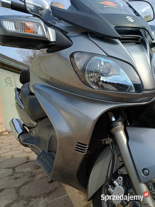 Suzuki Burgman 650 świeże foty Łódź