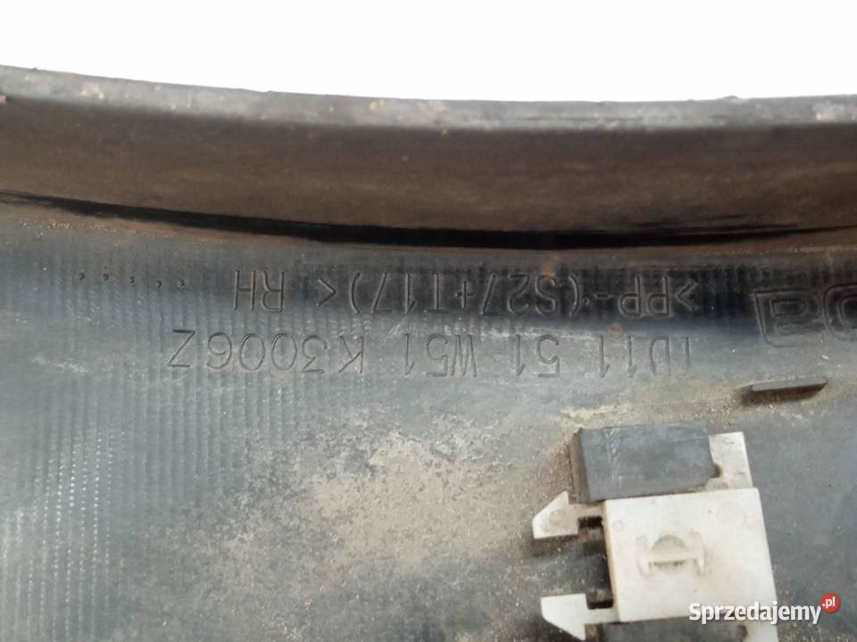 OSŁONA SIERP LISTWA BŁOTNIKA PRAWY TYŁ TD1151W51
