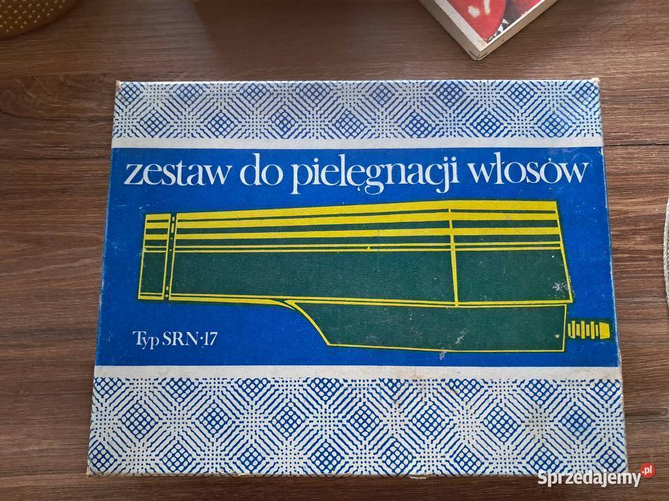 używany zestaw do pielęgnacji włosów z prlu Sandomierz
