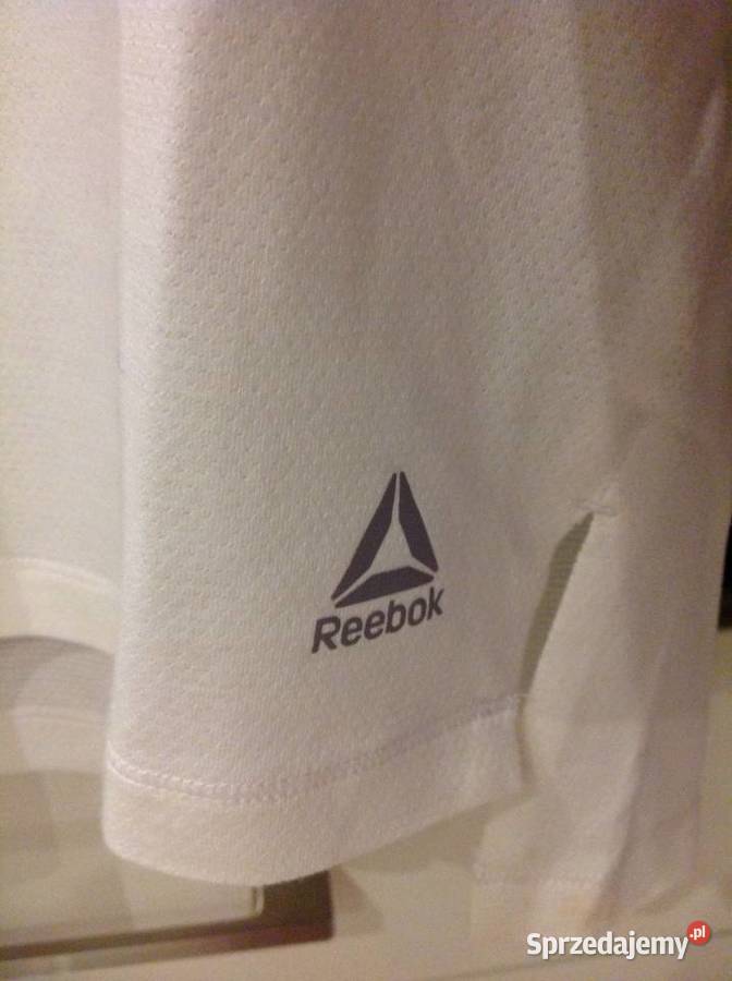 Biały Top Koszulka Sportowa Damska REEBOK M NOWA Rozmiar 38(M) Nowa Sól