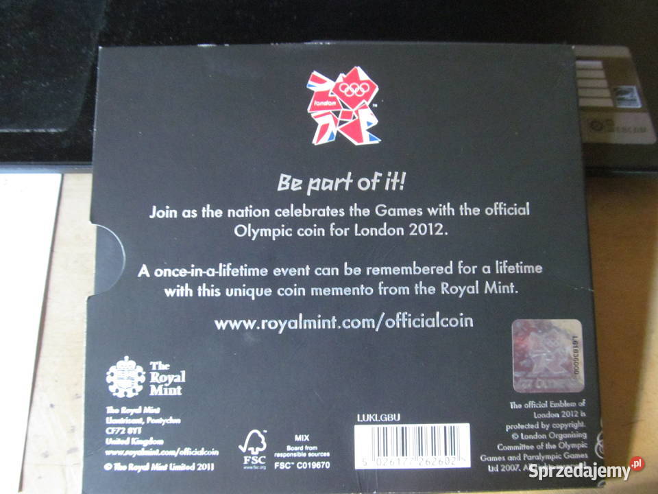 5 funtów Olimpiada Londyn 2012r Lublin