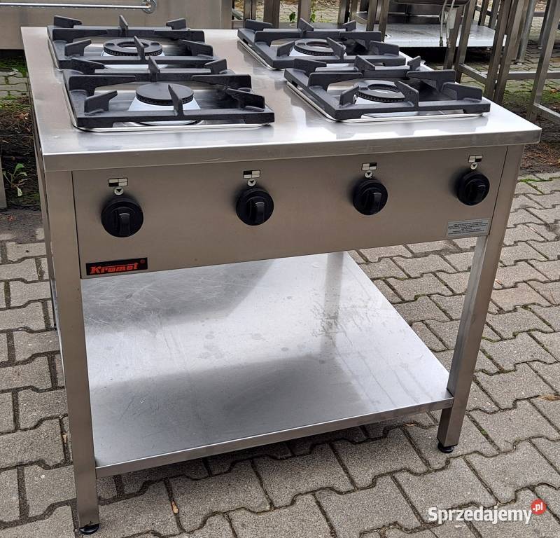 KUCHNIA GAZOWA 4 PALNIKOWA KROMET DUŻA MOC 30 KW Gastronomia wielkopolskie
