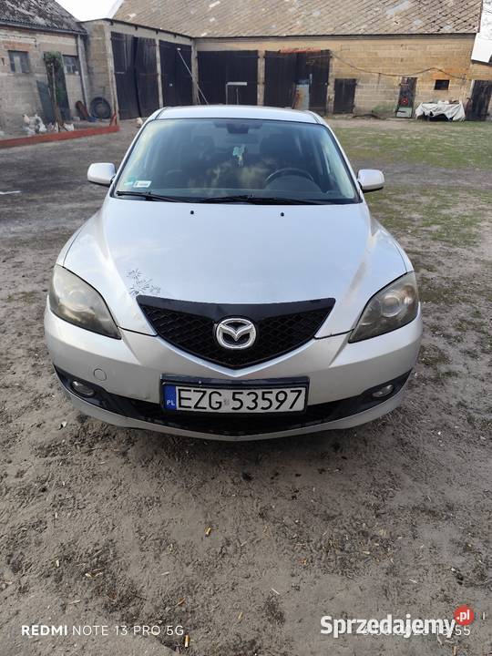 Mazda 3 16 LPG 2006 r Polift klimatyzacja kujawsko-pomorskie Koneck sprzedam