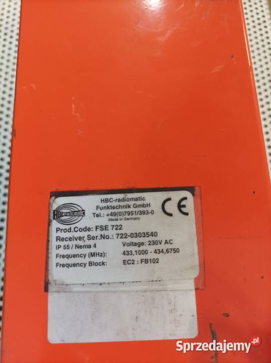 Odbiornik radiowy HBC Radiomatic FSE 722 Lubań sprzedam