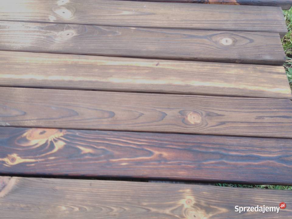 Shou Sugi Ban 100 Deska Półka opalana