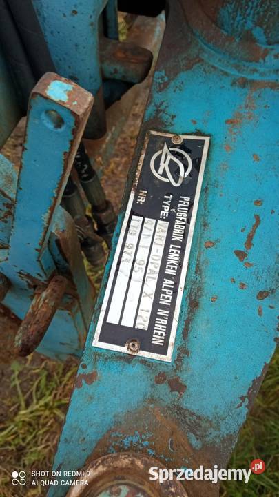 LEMKEN VARIOPAL 120X VARIO PŁUG 4 SKIBOWY Borek Wielkopolski