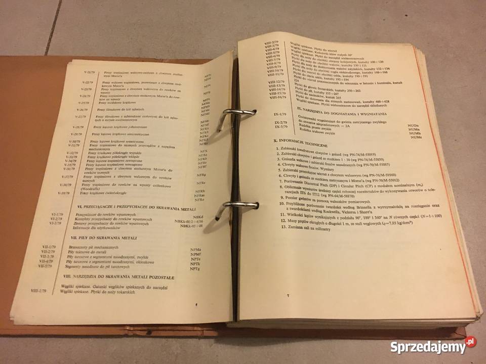 Katalog Narzędzi Skrawających WEMA lata 70 sprzedam
