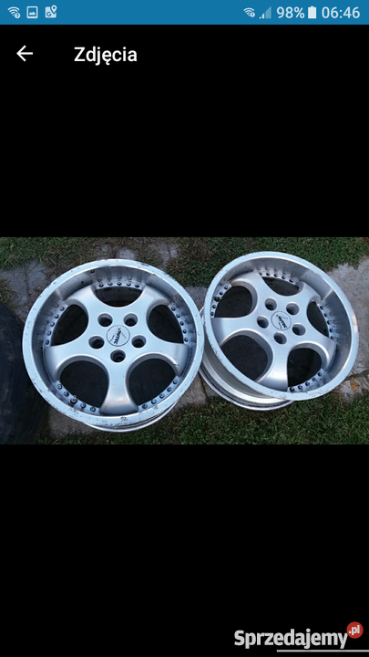 Alufelgi z rantem 5x100 ET 35 R17 Stalowa Wola