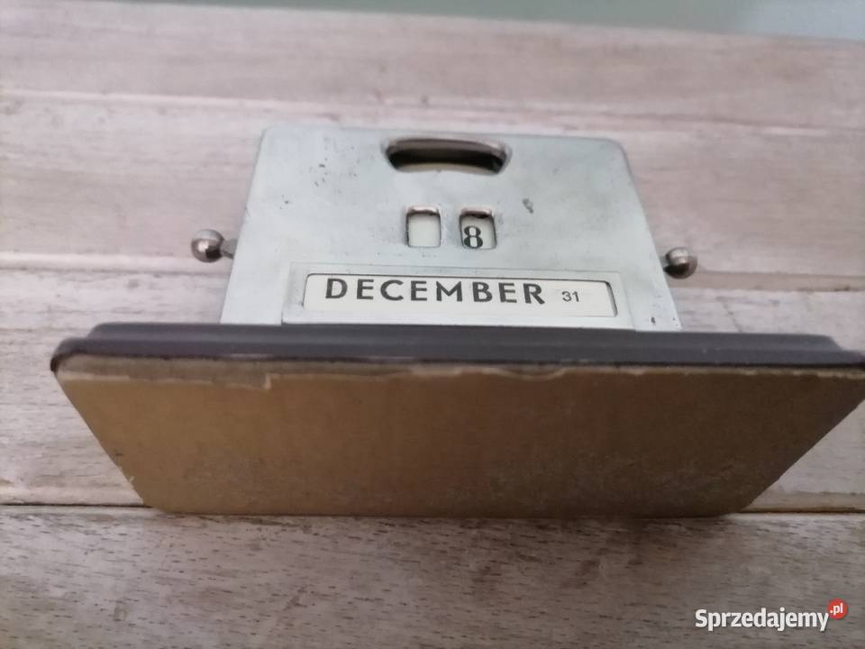 Stary kalendarz wieczny Vintage małopolskie Kraków sprzedam