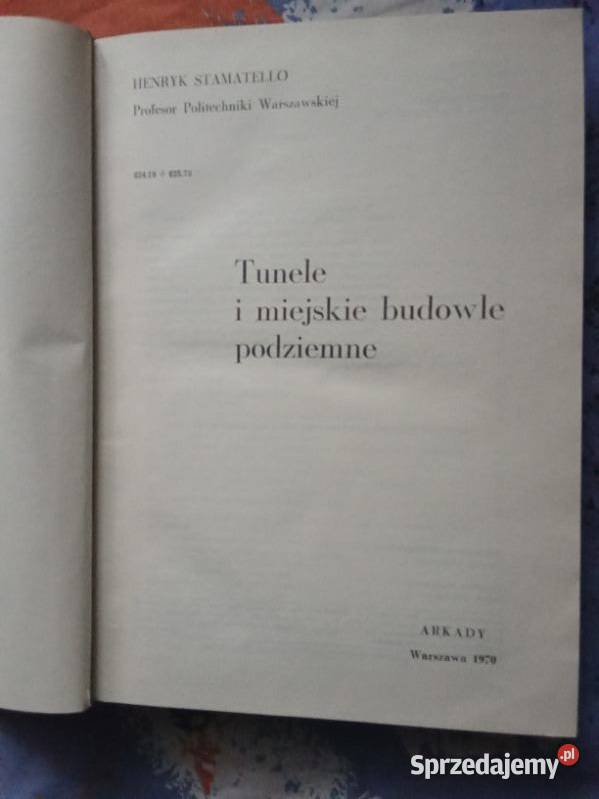 Tunele i miejskie budowle podziemne Stametello Łódź sprzedam