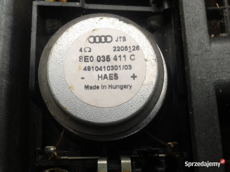 GŁOŚNIK DESKI ROZDIELCZEJ AUDI A4 B6 B7 Chełm sprzedam