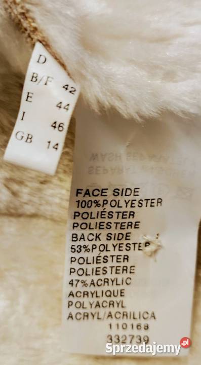 Kożuszek sztuczny biały damski prawdziwy Białystok