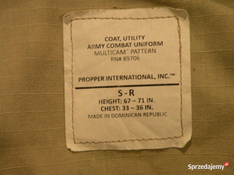 Bluza ACU multicam Propper small regular Wrocław