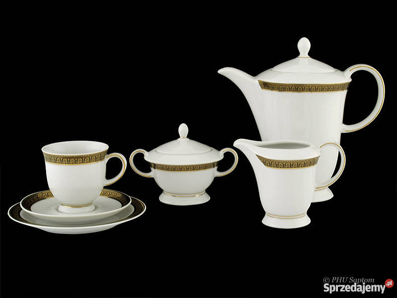 Serwis kawowy herbaciany porcelana Atropos dolnośląskie Wałbrzych