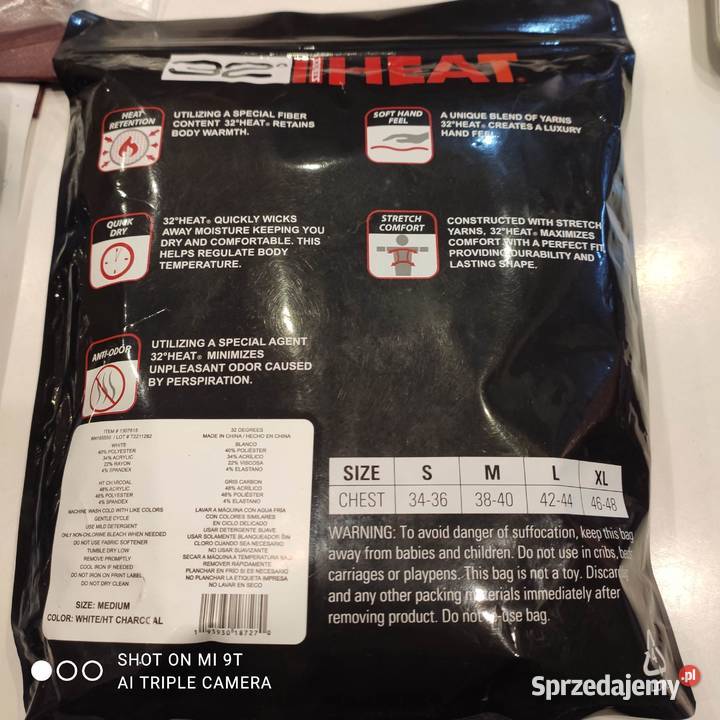 mękie termiczne podkoszulki Rozmiar M Rzeszów