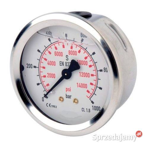 Manometr tylny 1000 bar MG363 gwint 14 Złotów