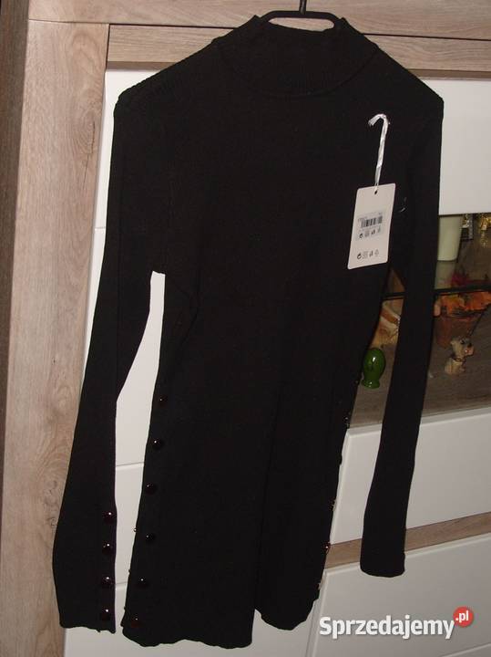 NOWA elegancka TUNIKA złote guziki ML Rawicz