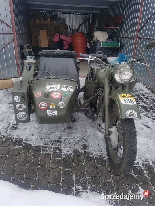 Motocykl Ural M 62 benzyna lubelskie