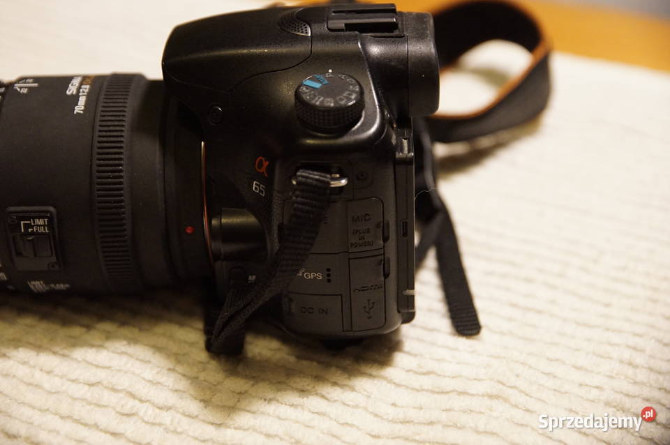 Aparat cyfrowy SONY A65 śląskie