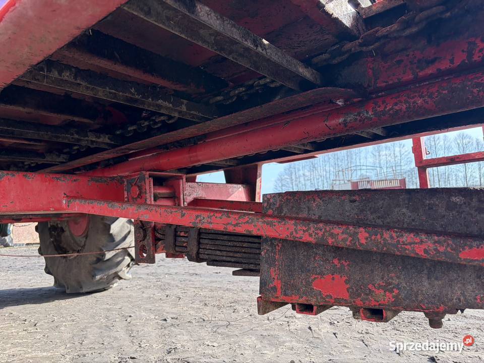 Rozrzutnik obornika 8 t Deguillaume HV nieuszkodzony mazowieckie Myszyniec sprzedam