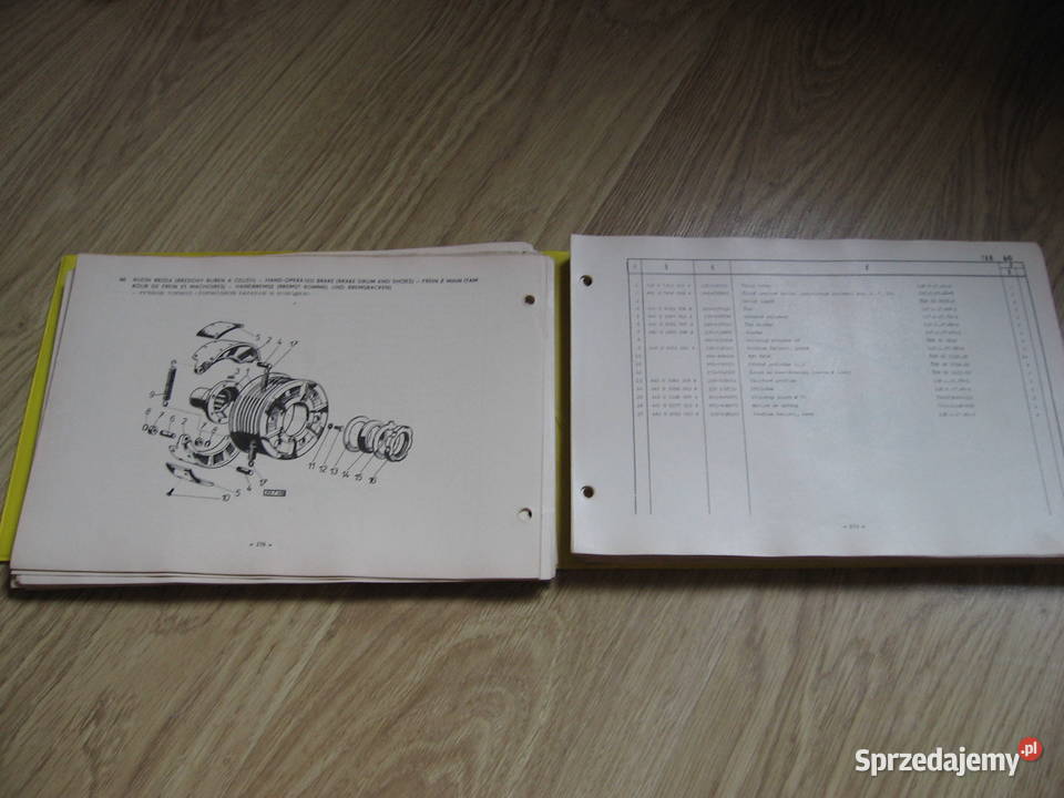 TATRA 813 katalog częsci 1973r klasyk PRL Przemyśl