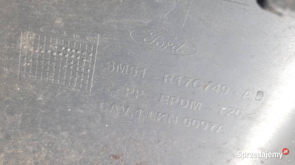 FORD C MK1 DOKŁADKA ZDERZAKA PRZÓD SPOJLER HOKEJ Ruda Śląska