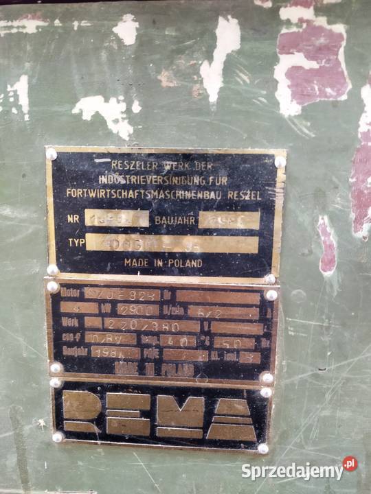Piła formatowa Rema Reszel Swarzędz sprzedam