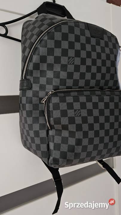 Louis Vuitton plecak męski duży piękny szara Konstancin-Jeziorna
