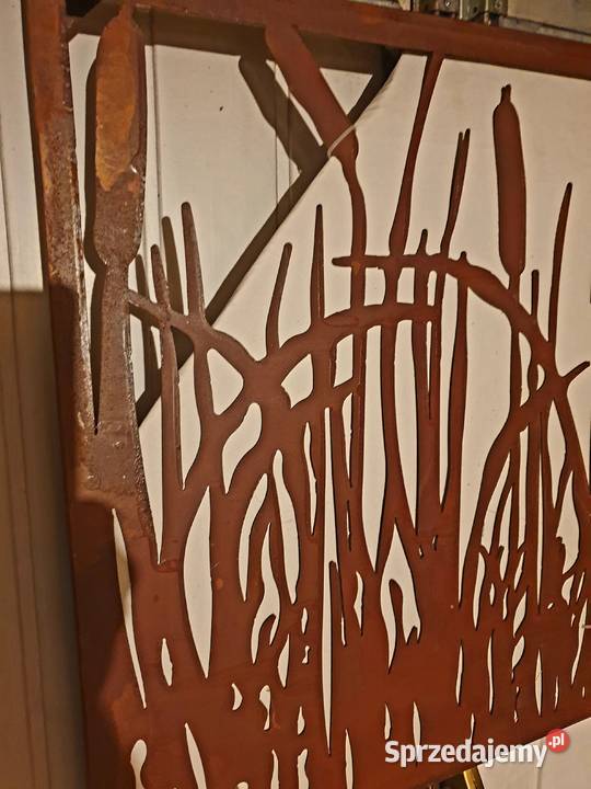 Obraz blaszany rustykalny Ozdoba Prezent mazowieckie Żuromin