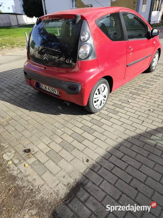 Citroen C1 2006 czerwony