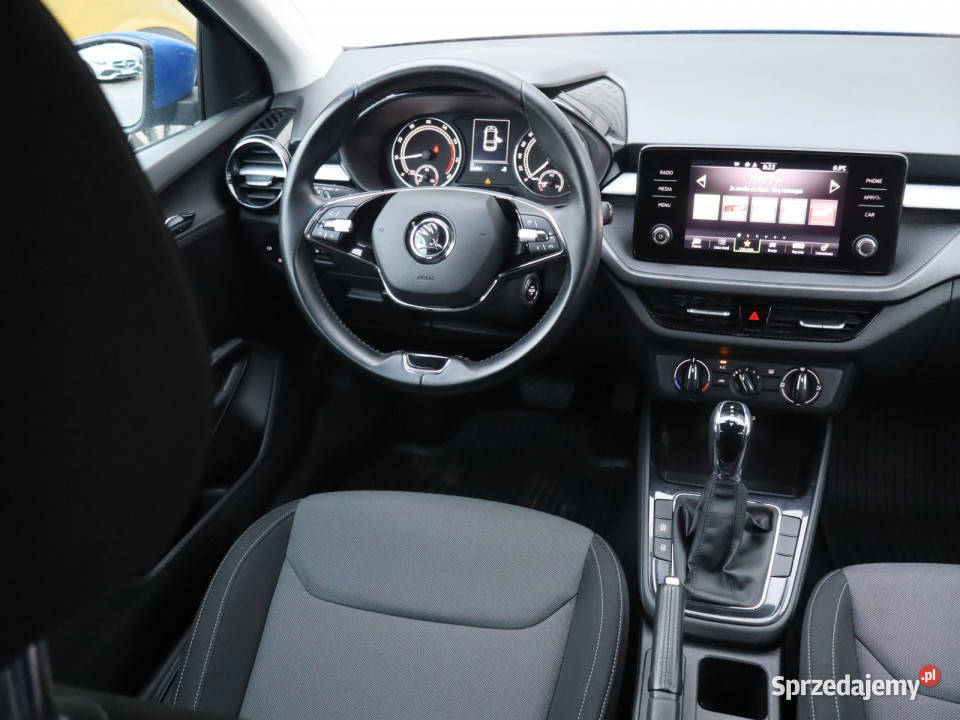 Skoda Fabia 10 TSI asystent pasa ruchu Škoda Katowice