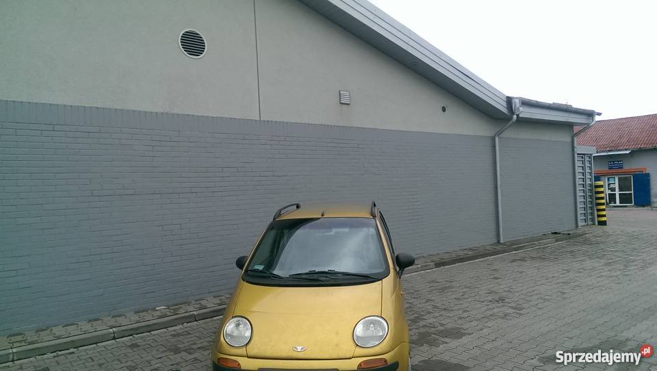 Fajny Zloty Matiz 2000r 1700 zl serwisowany w ASO Stare Babice