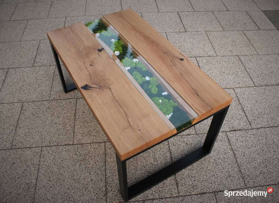 Stolik kawowy Green Coffe Table mech 50cm Kraków