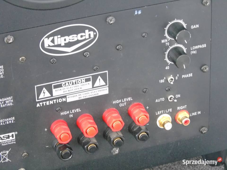 Potężny sub aktywny 420 wat Klipsch Sub 10
