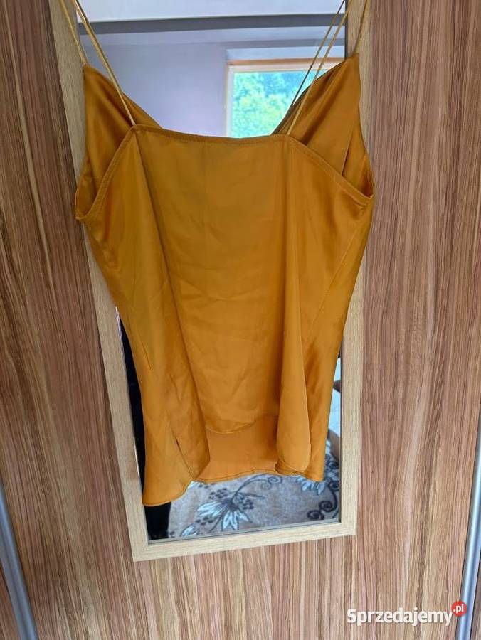 Look żółta bluzka na ramiączkach r 38 Kalwaria Zebrzydowska