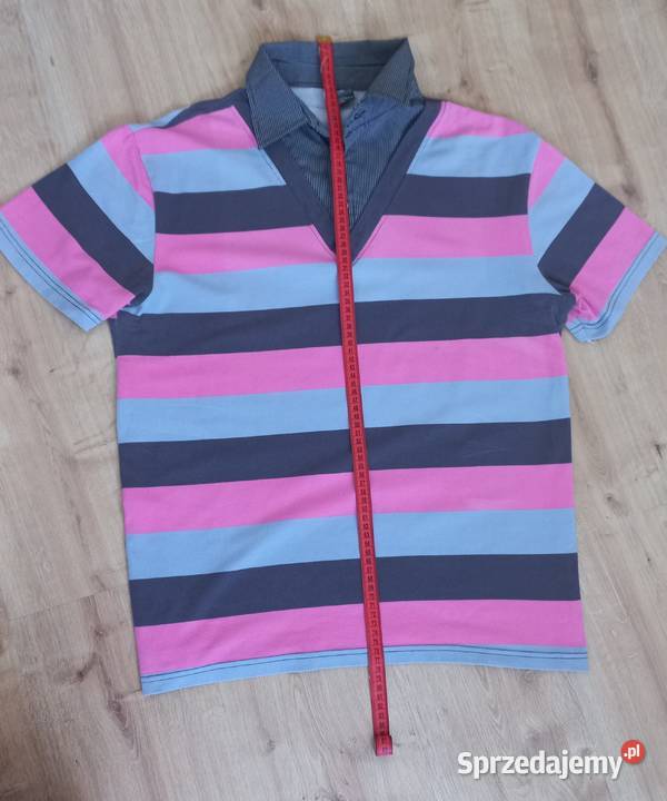 Koszulka męska One Jumper XXL polo w paski stan Koło