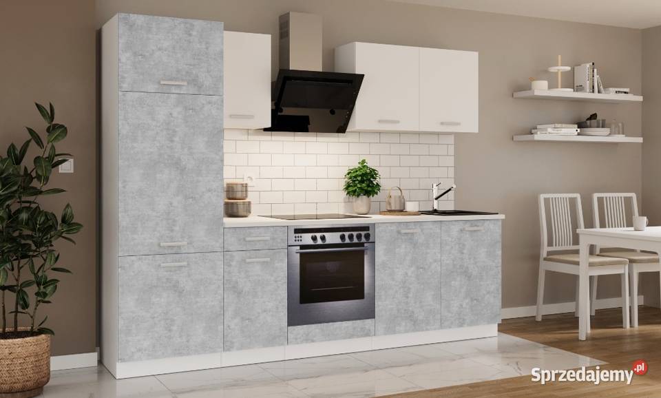 Gotowy Zestaw mebli kuchennych szerokość 260 Ostrów Wielkopolski