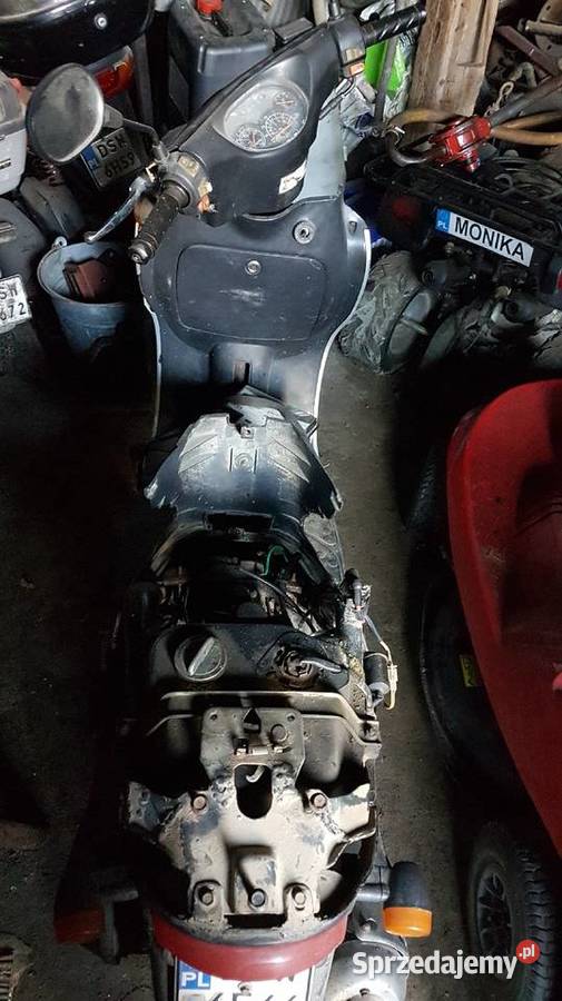 Skuter Moto Zeta Rally 50 tuning uszkodzony dolnośląskie Kruków