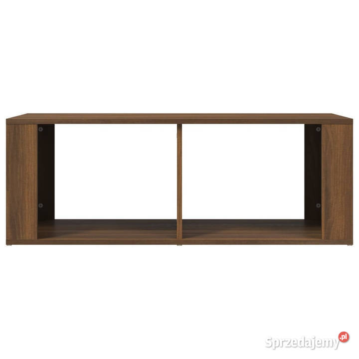 Stolik kawowy brązowy dąb 100x50x36 materiał Warszawa