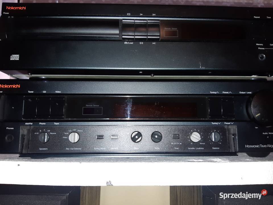 Nakamichi wieża Amplituner CD Poznań