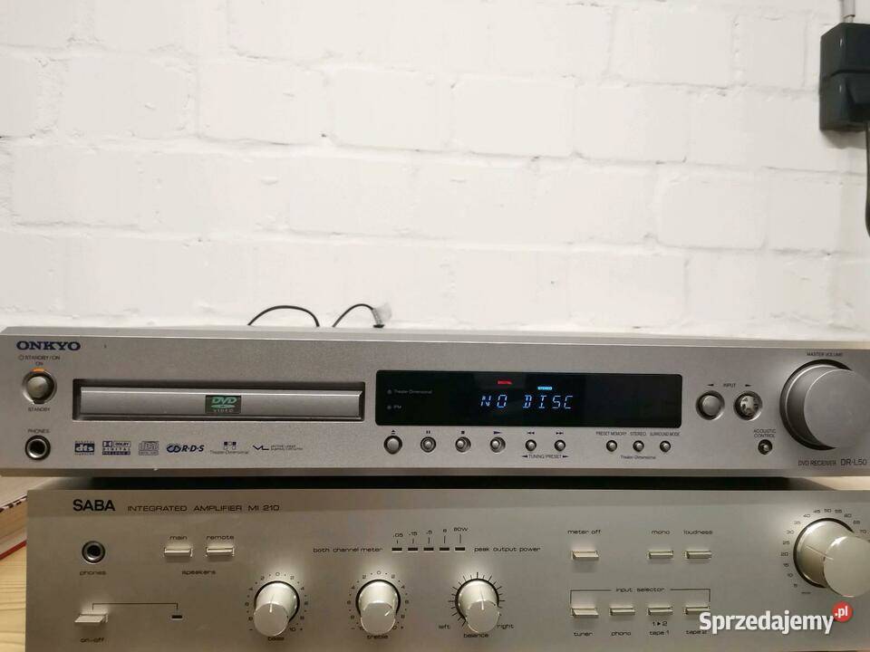 ONKYO DRL50 DVD Receiver HiFi amplituner kina Warszawa