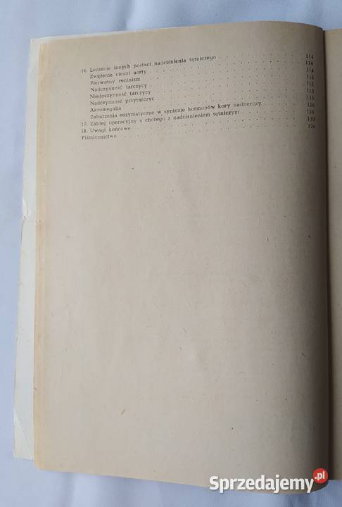 LECZENIE NADCIŚNIENIA TĘTNICZEGO Rok wydania 1984 Hajnówka sprzedam