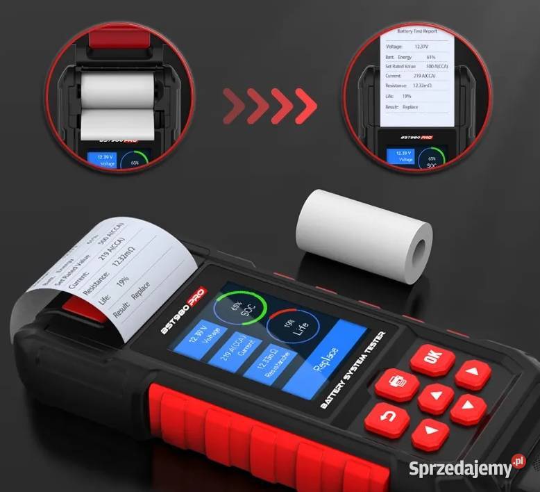 AUTOXSCAN BST980 PRO Tester akumulatorów JPolski Gorzów Wielkopolski