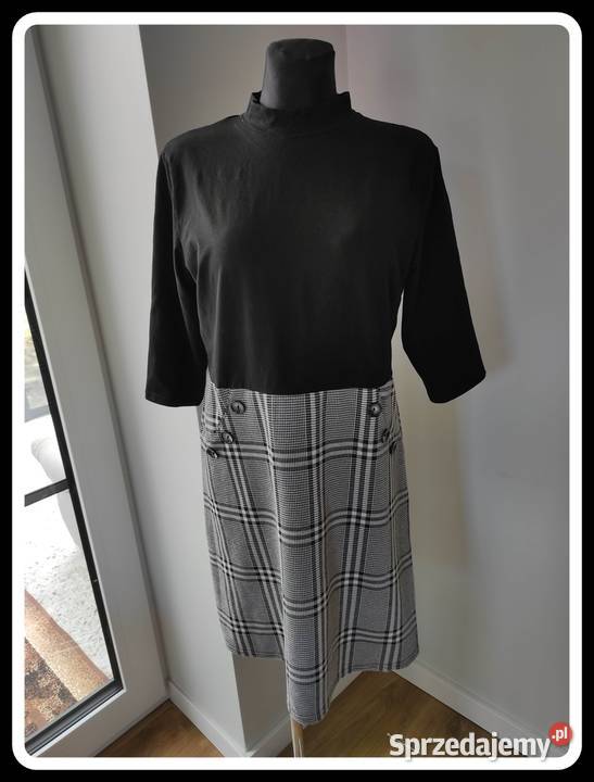 Sukienka czarno biała Dorothy perkins 42 XL Płock sprzedam
