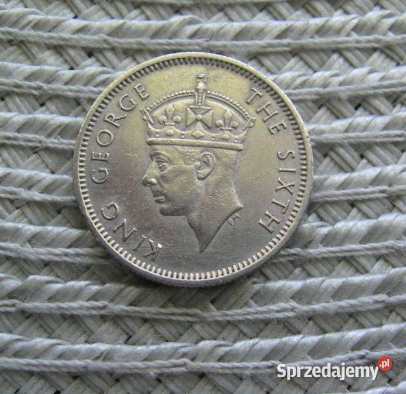 Malaje 10 Cent 1948r Antyki, Sztuka, Kolekcje Kalisz